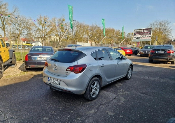 Opel Astra cena 27990 przebieg: 229833, rok produkcji 2014 z Tarnowskie Góry małe 596